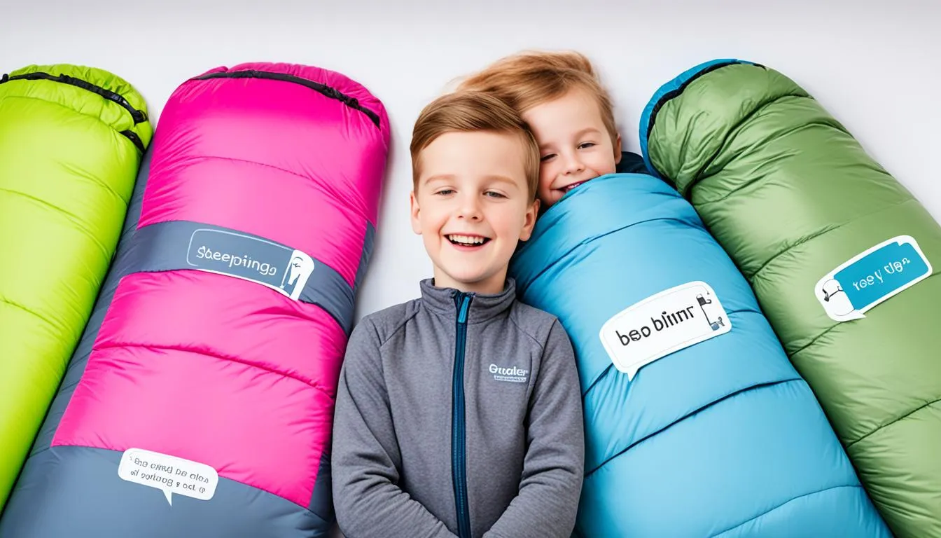 how to choose kids sleeping bag size